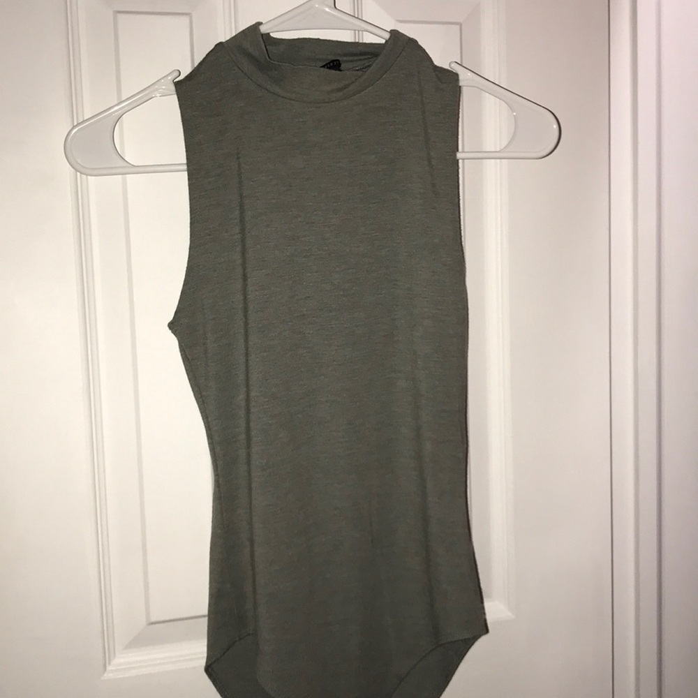 Army green body suit